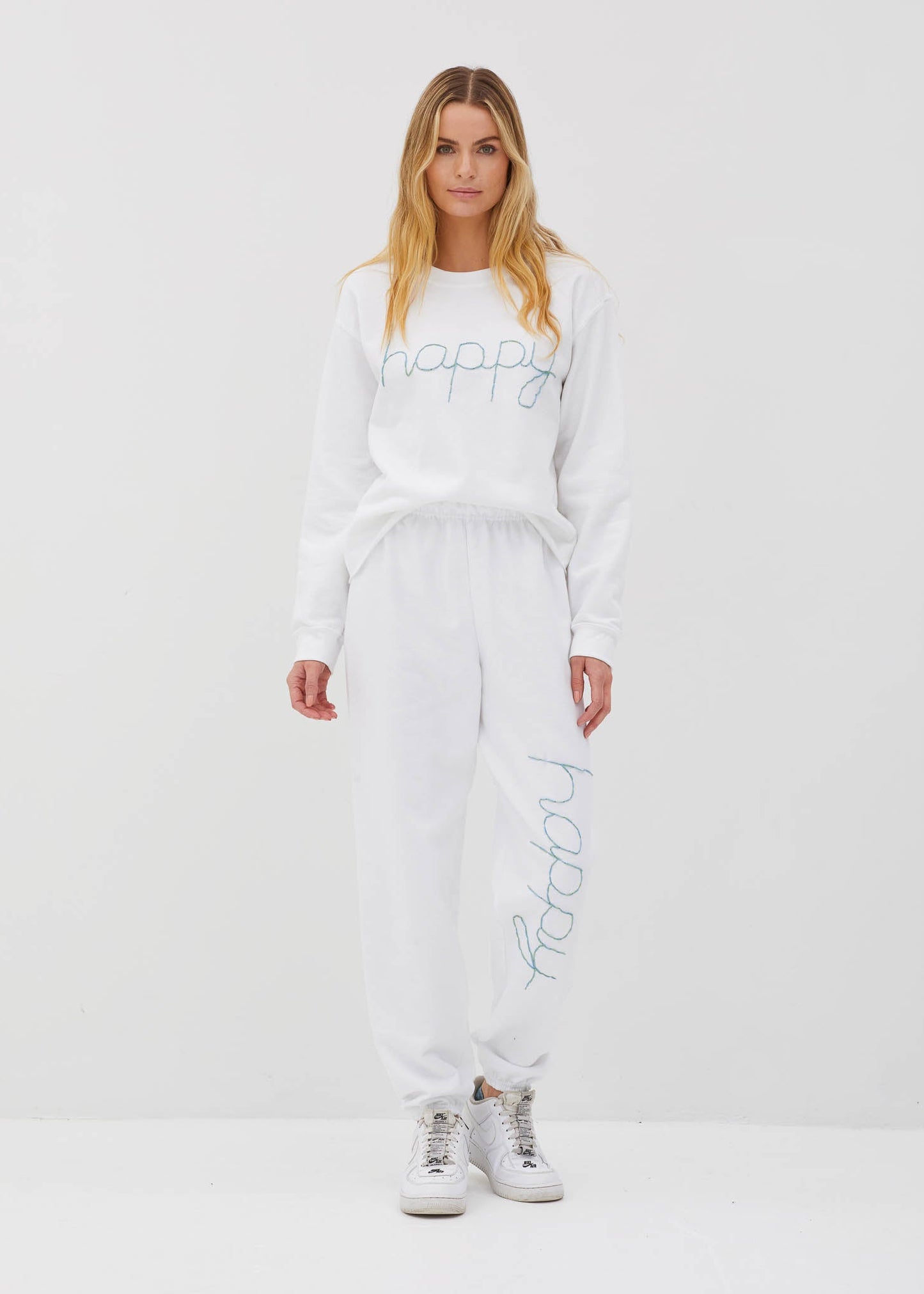 Custom Hand Embroidered Joggers