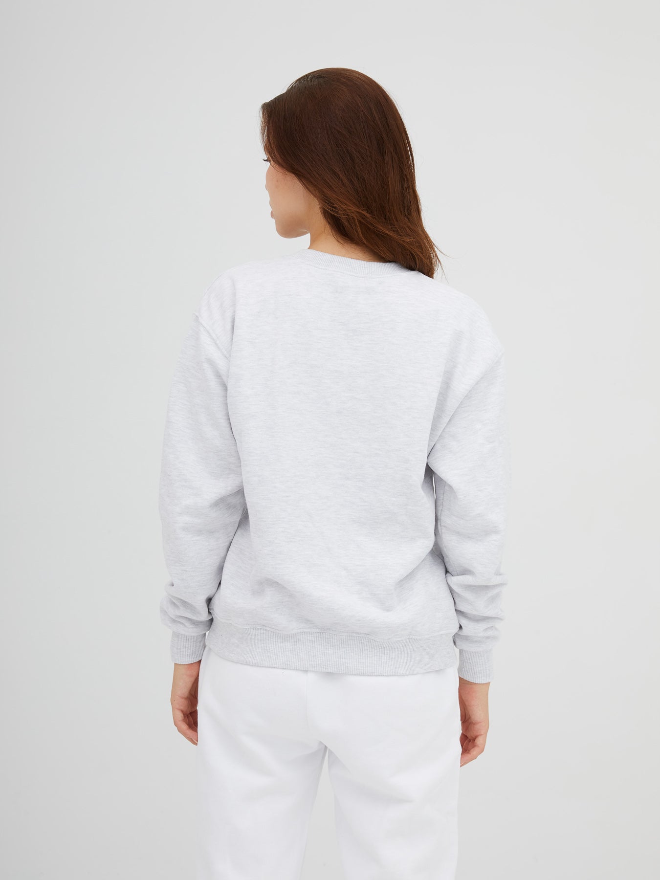 Denim Letter Sweatshirt