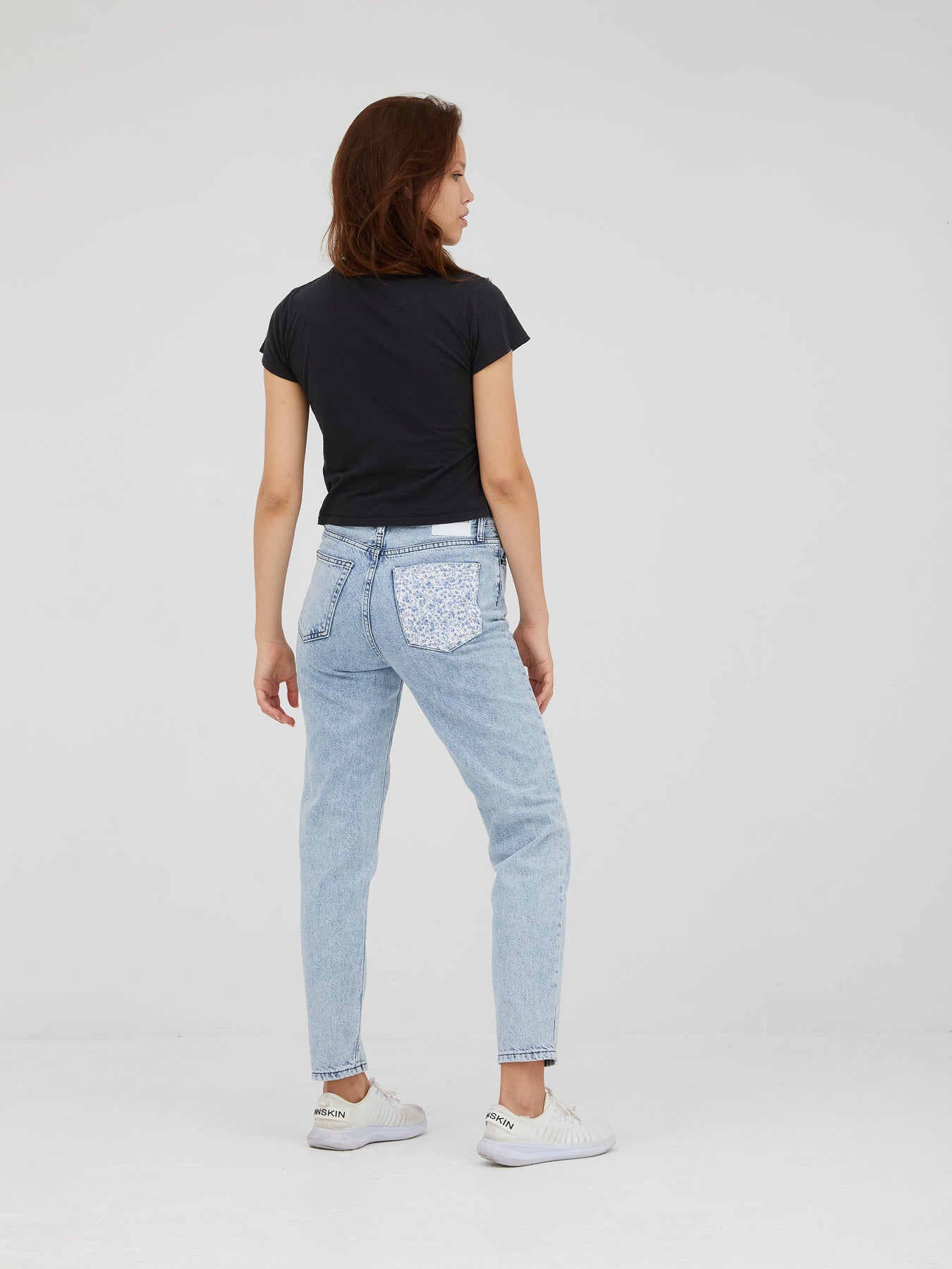Floral Pocket Jean
