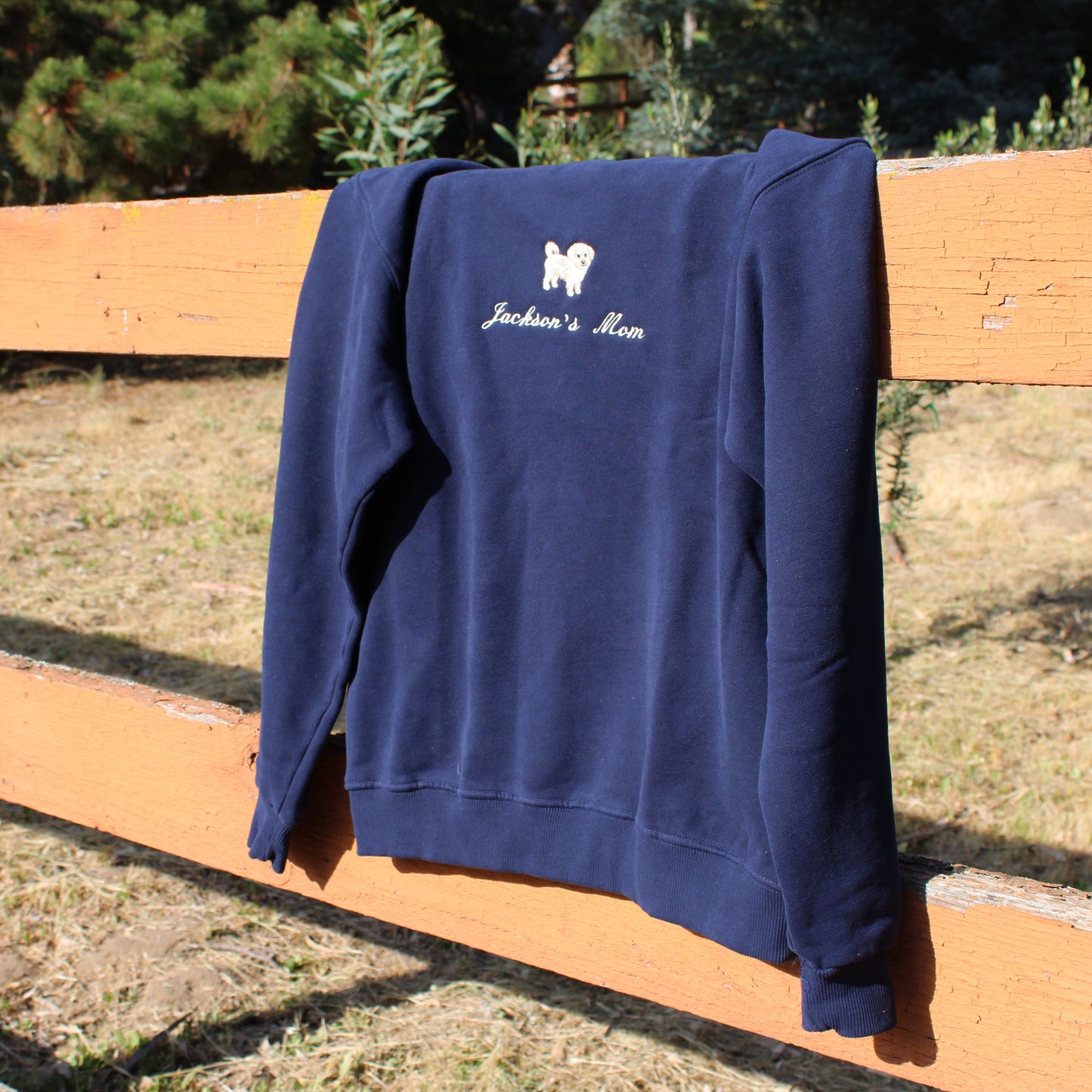 Custom Dog Mom Sweatshirt