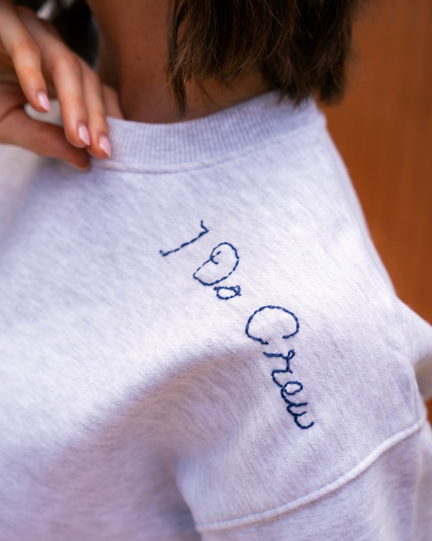 Custom Embroidered Bridal Sweatshirt
