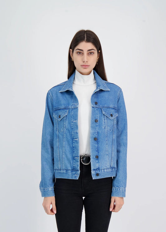 Custom Patchwork Denim Jacket