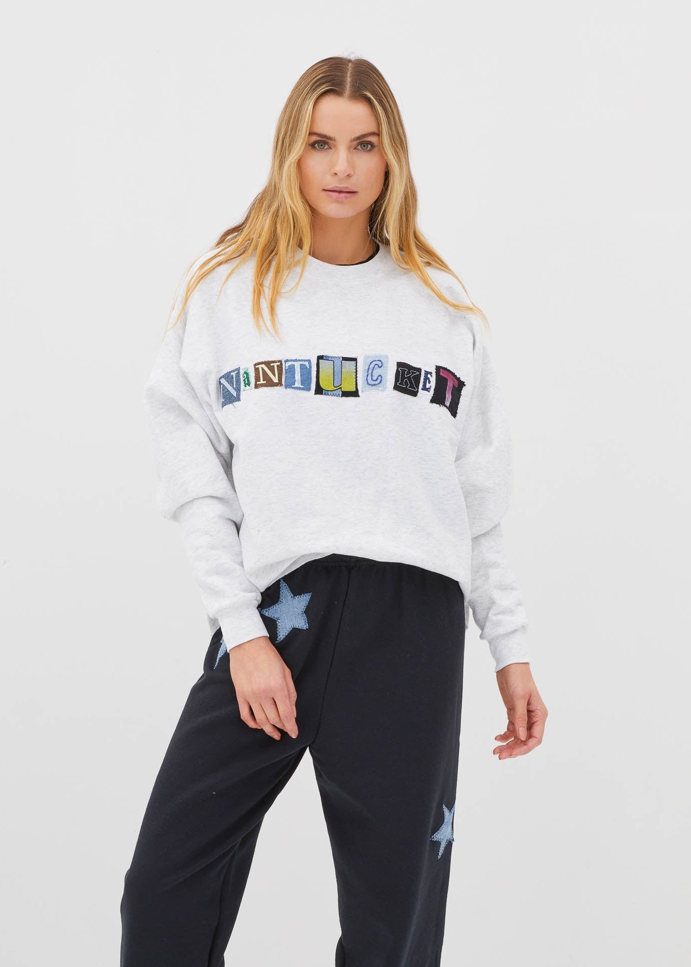 Custom Mixed Patch Sweatshirt