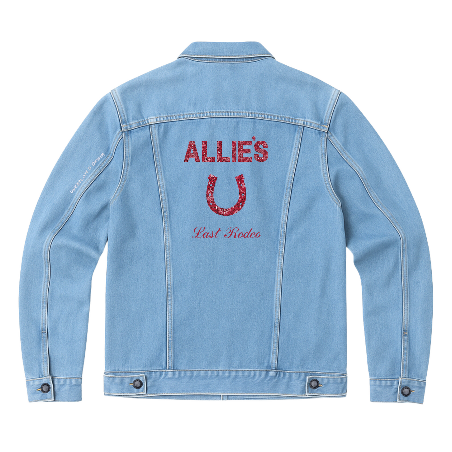 Custom Bachelorette Denim Jackets