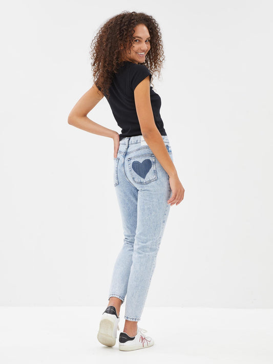 Denim Heart Jean