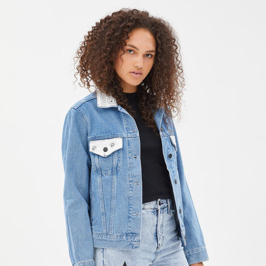 Custom Patchwork Denim Jacket