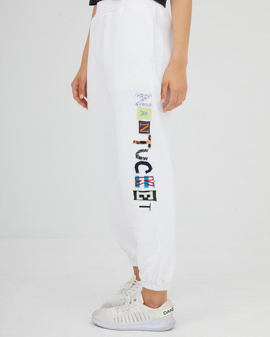 Custom Mixed Patch Sweatpants