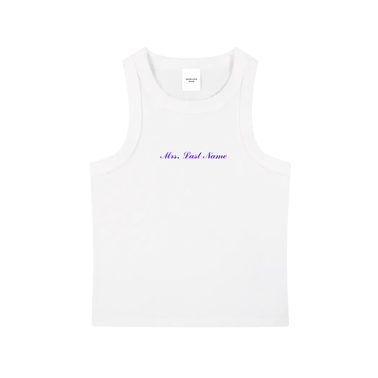 Custom Bridal Tank Top