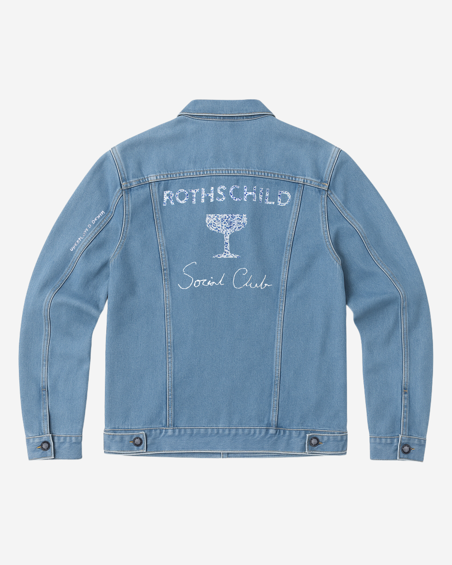 Custom Bridal Denim Jacket