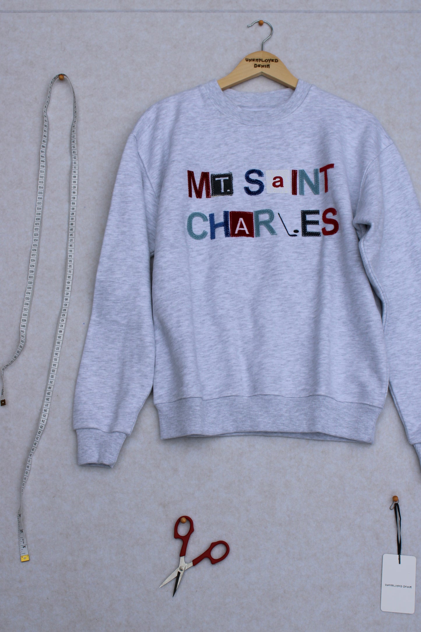 Custom Mixed Patch Sweatshirt