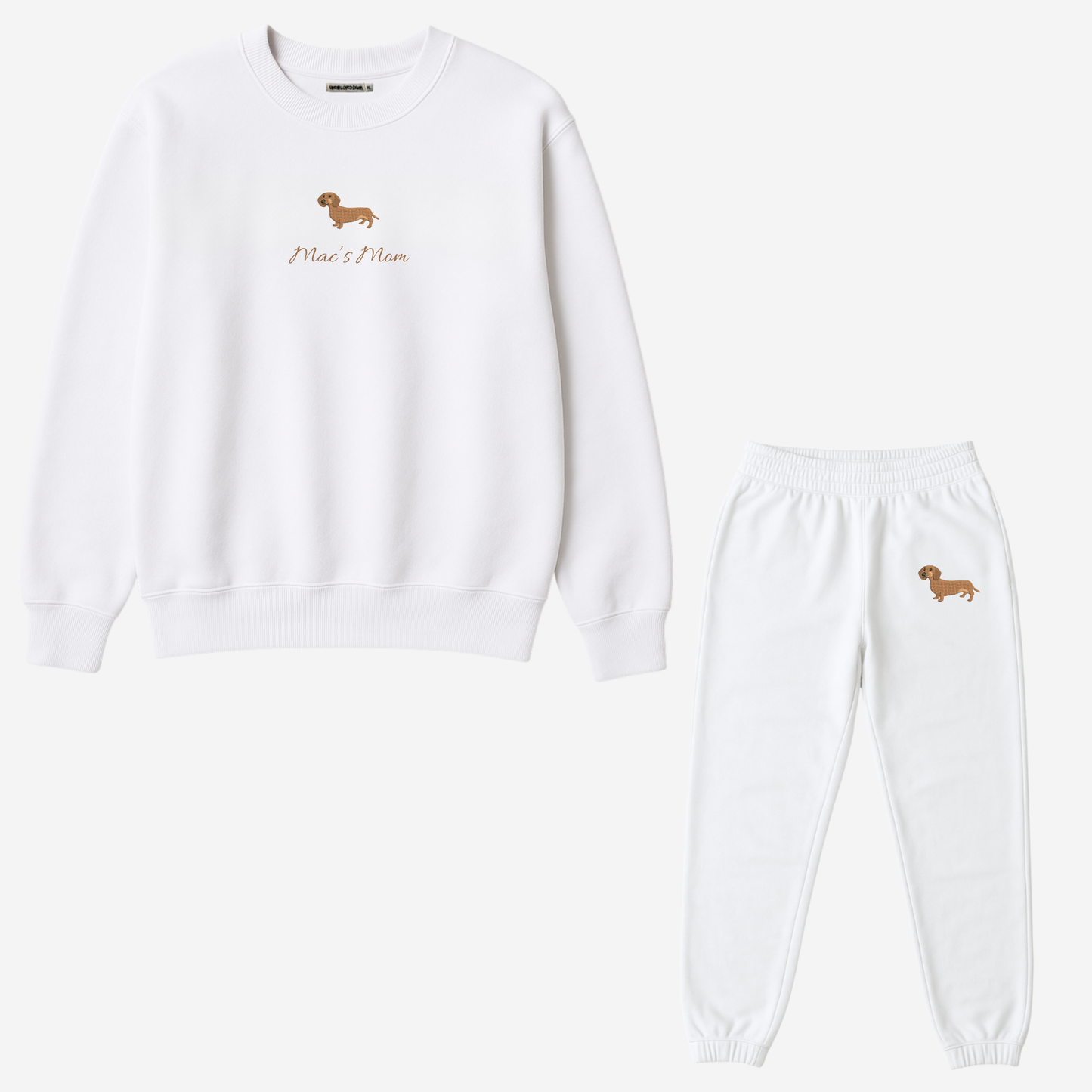 Custom Embroidered Jogger Set