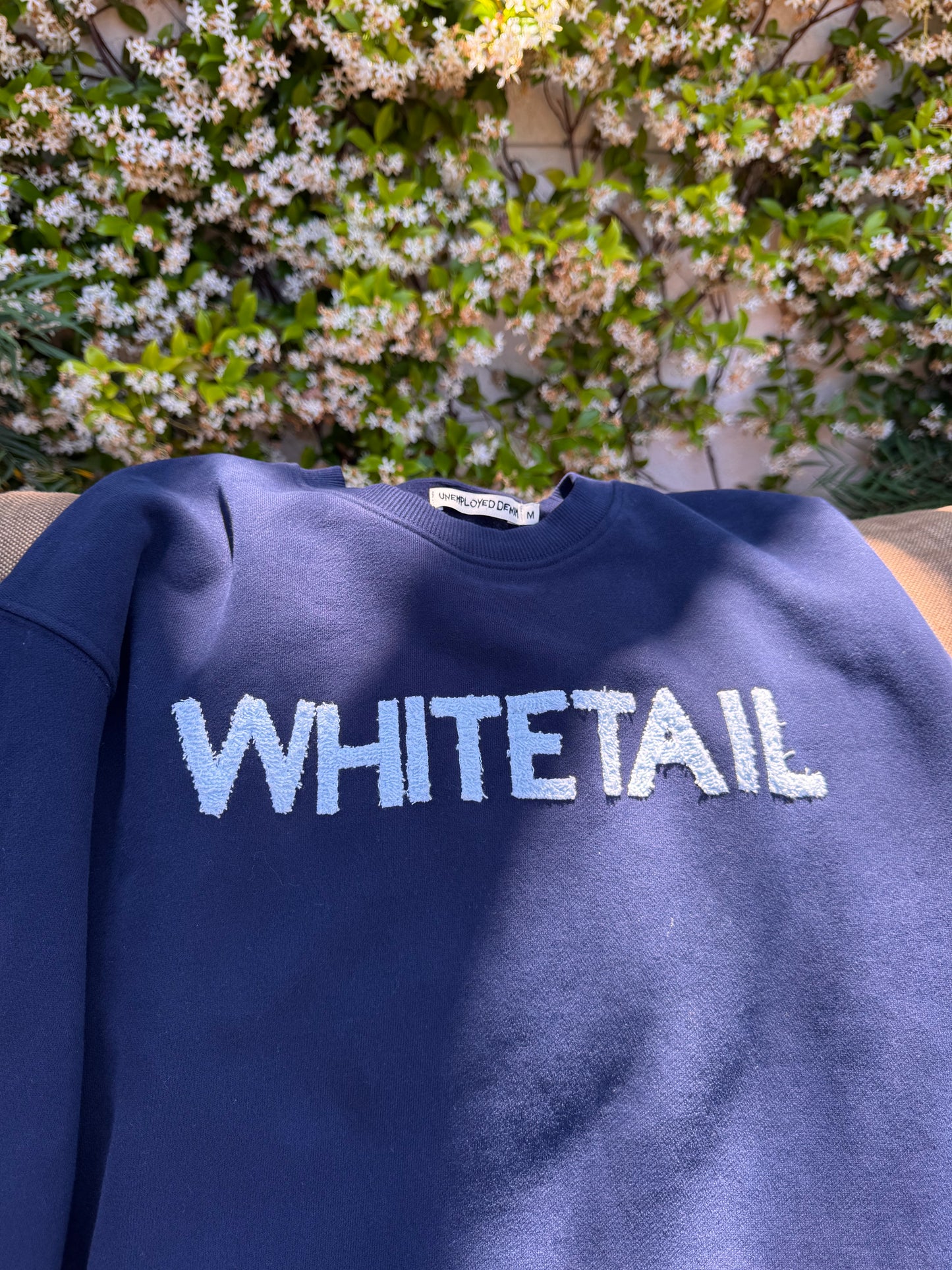 Custom Terrycloth Patch Sweatshirt