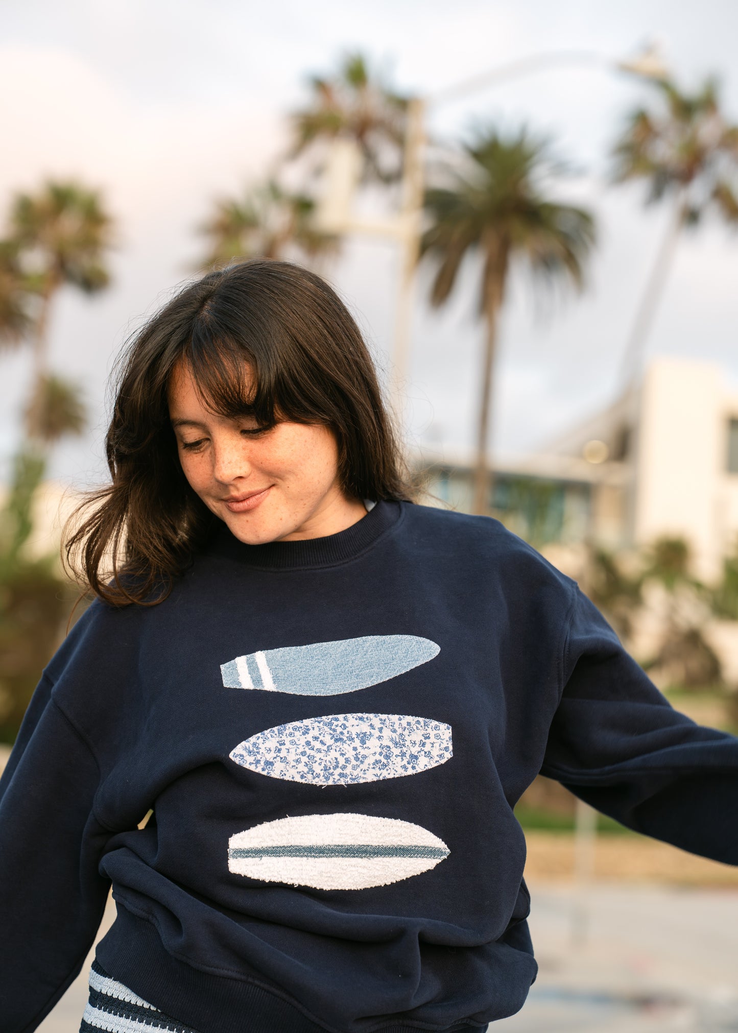 Surfboard Trio Crewneck