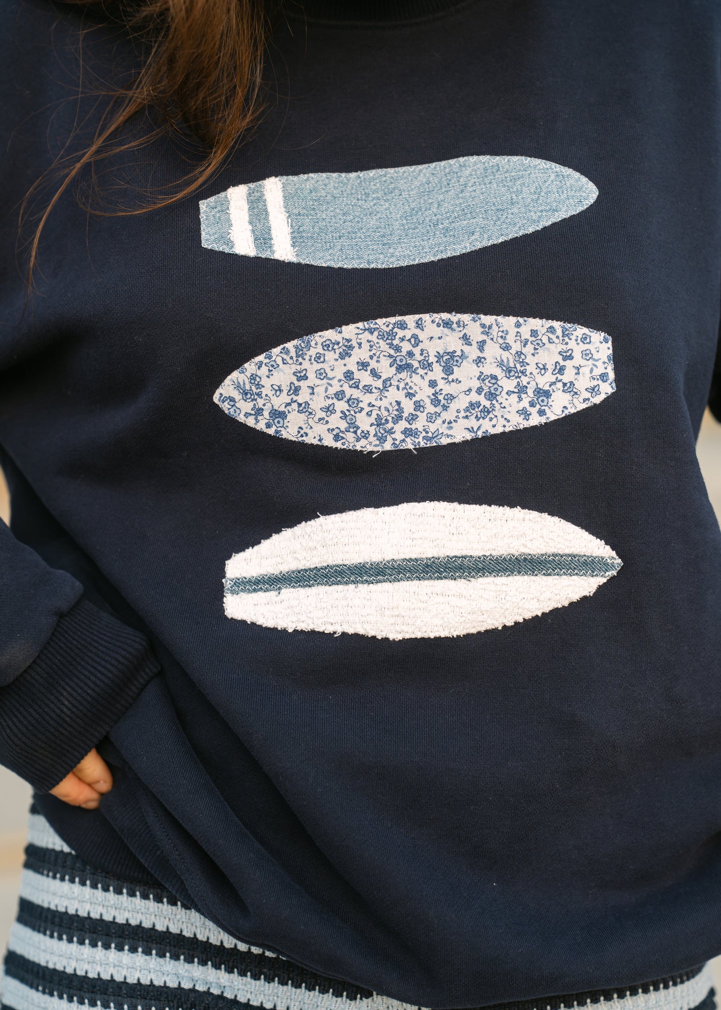Surfboard Trio Crewneck