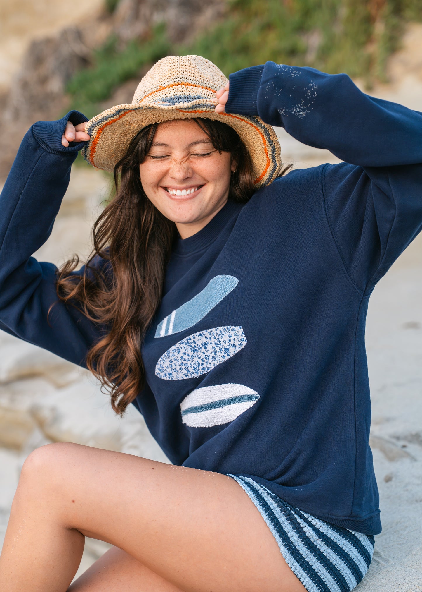Surfboard Trio Crewneck
