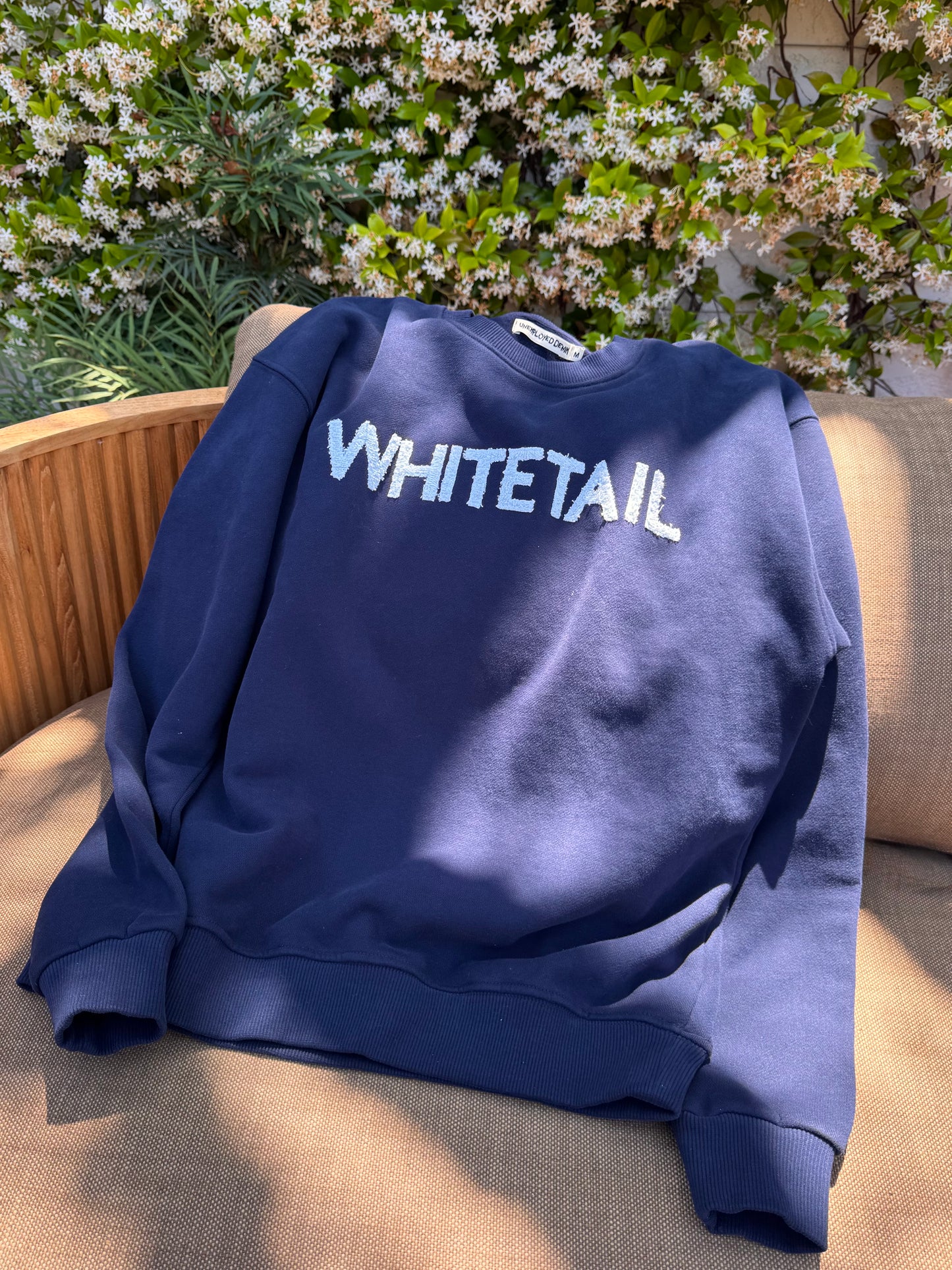 Custom Terrycloth Patch Sweatshirt