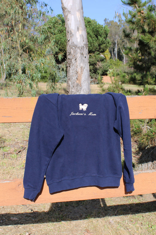 Custom Dog Mom Sweatshirt