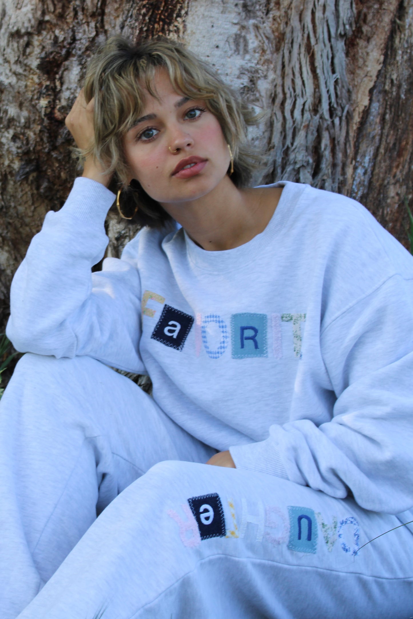 Custom Patchwork Sweatpants