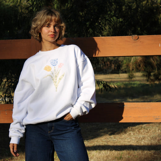 Custom Patchwork Crewneck