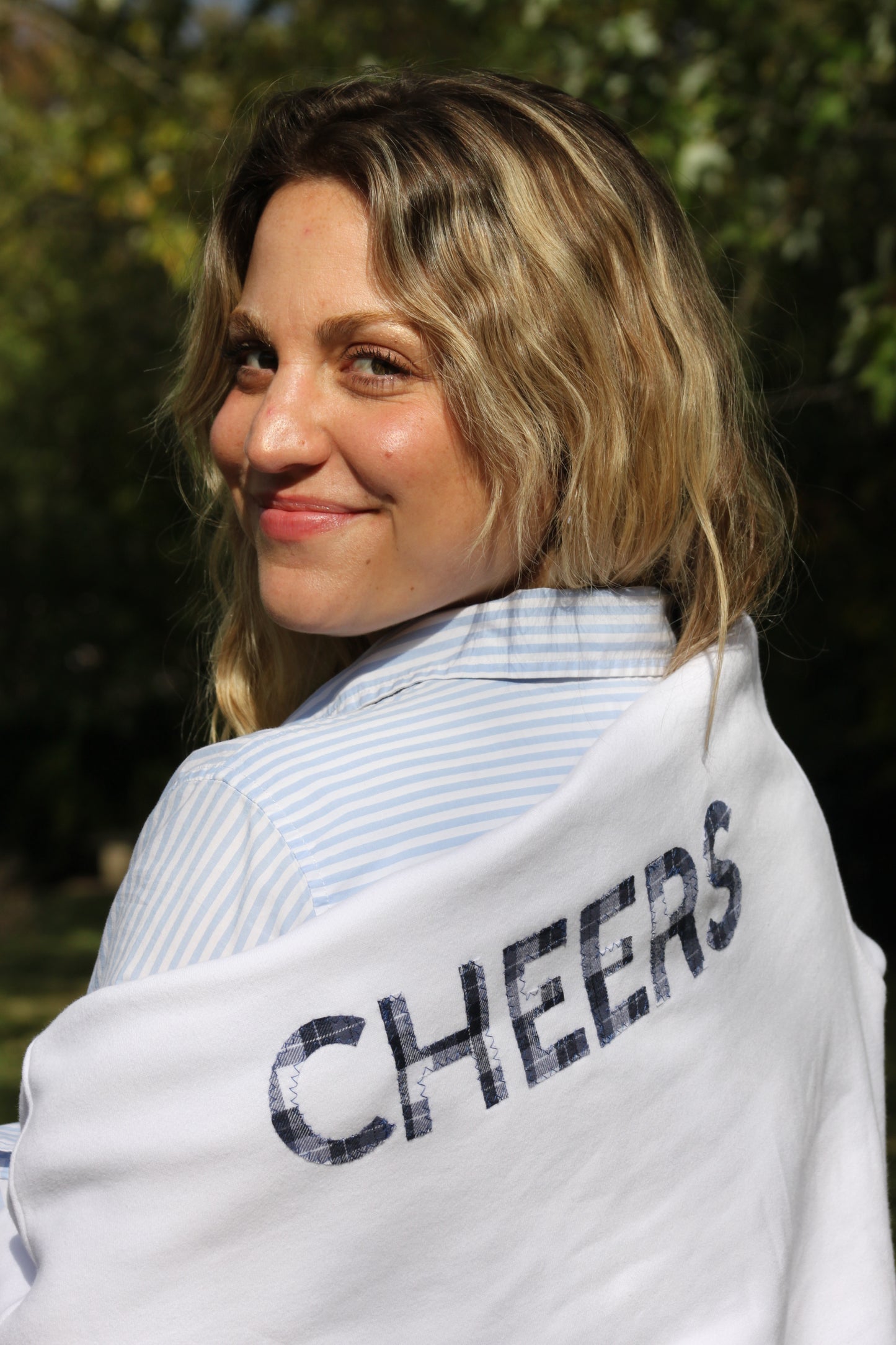 Flannel Patch Sweatshirt