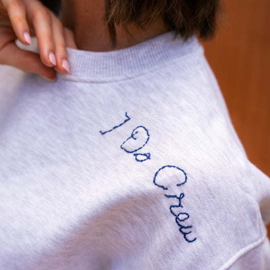 Custom Embroidered Bridal Sweatshirt
