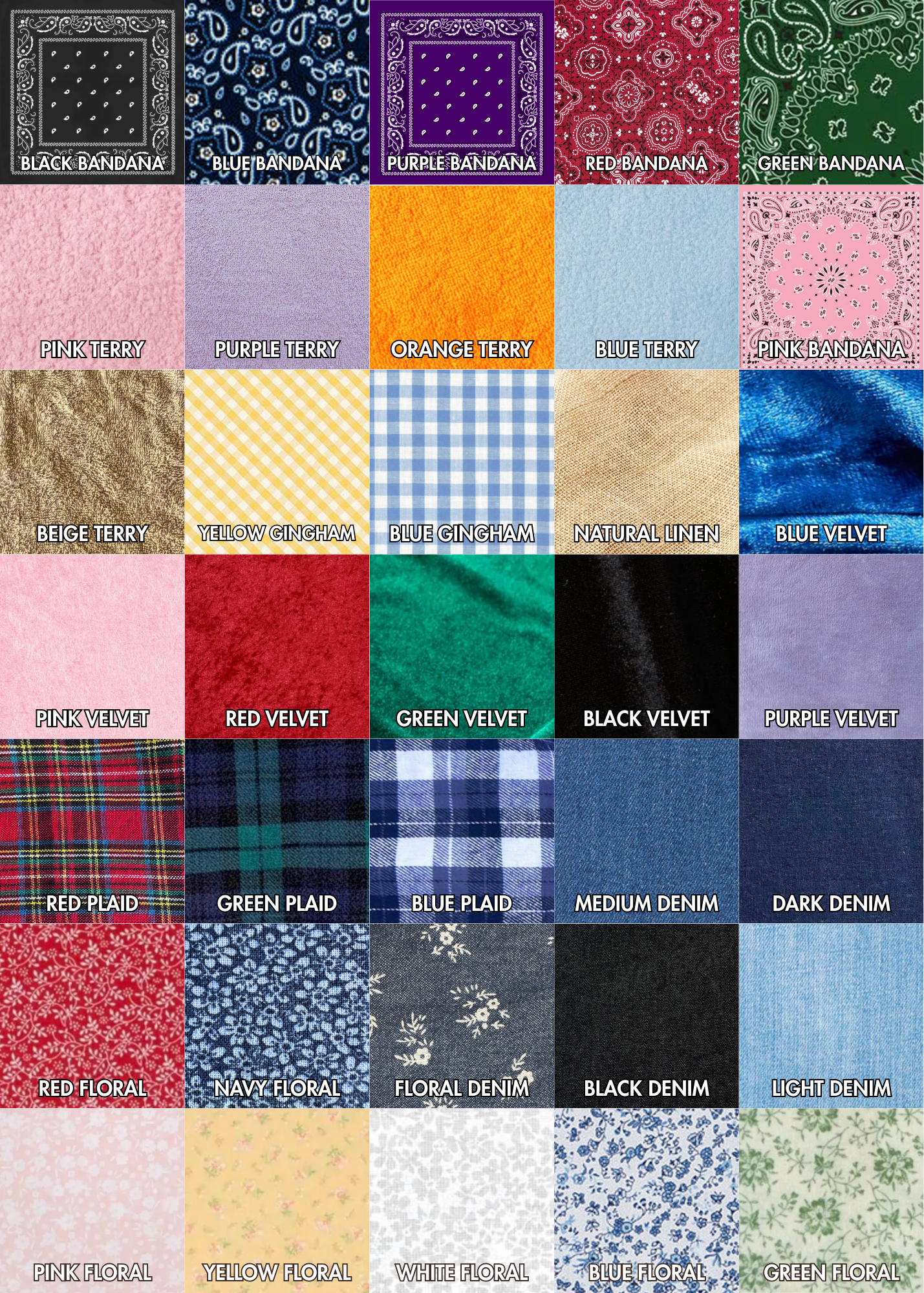 Custom Bandana Patch Joggers