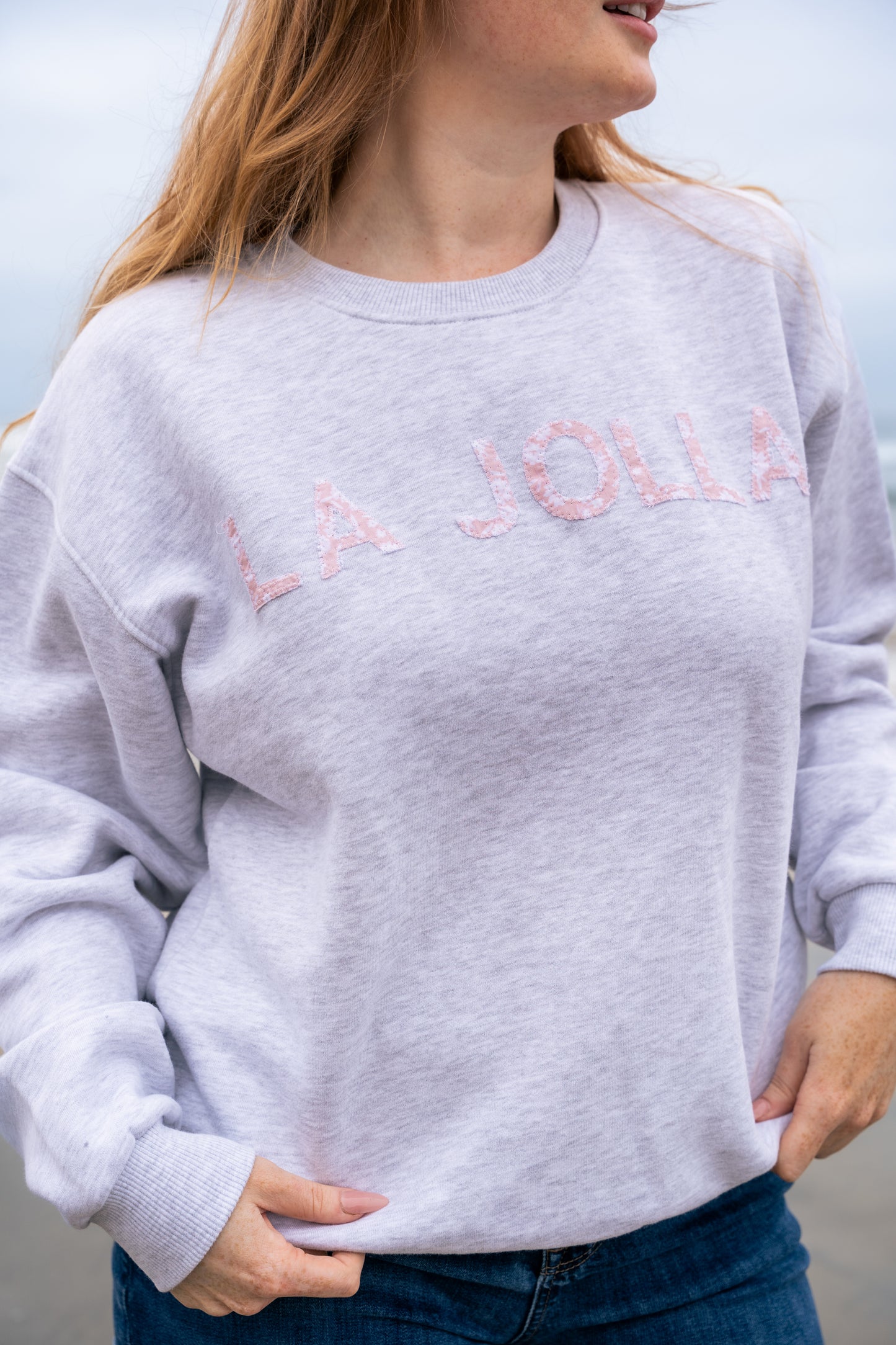 Floral Letter Sweatshirt