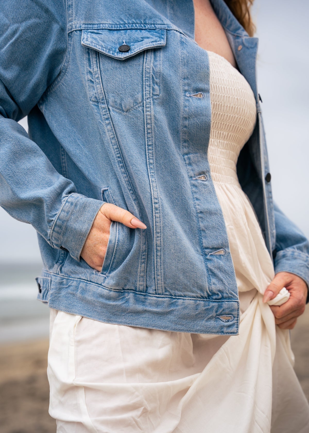 Custom Bridal Denim Jacket