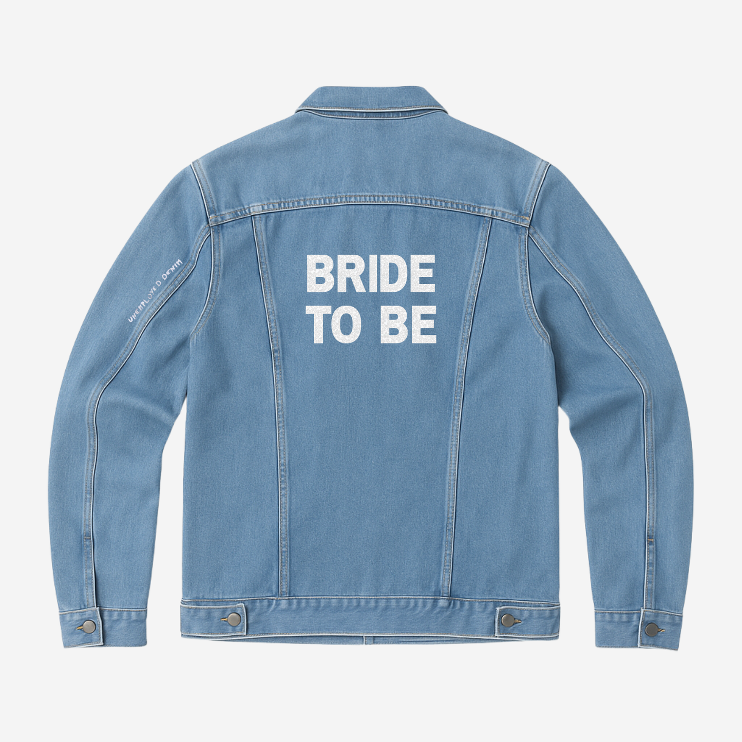Custom Bridal Denim Jacket