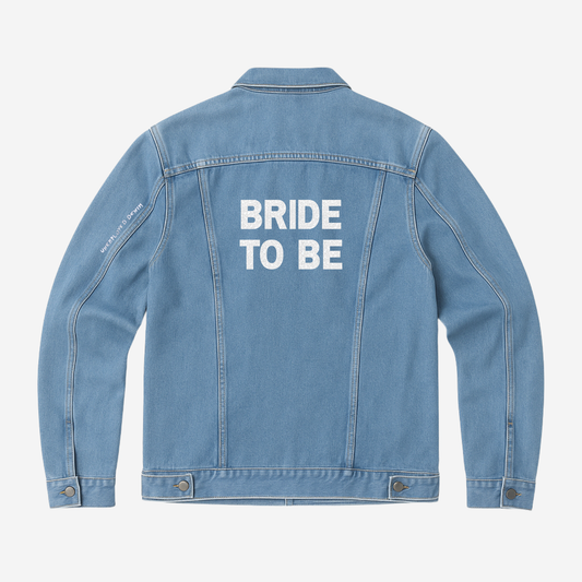 Custom Bridal Denim Jacket