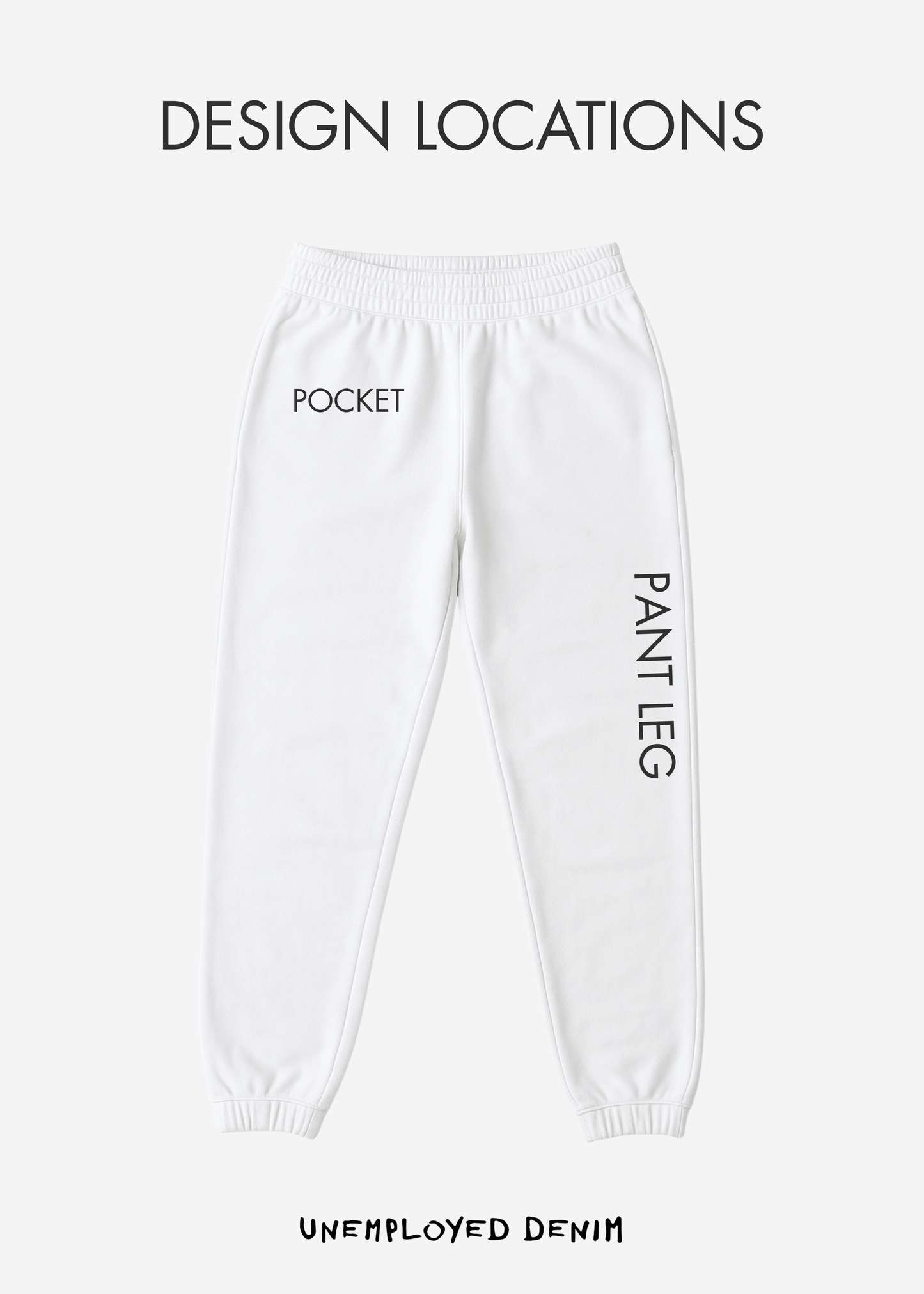 Custom Bandana Patch Sweatpants