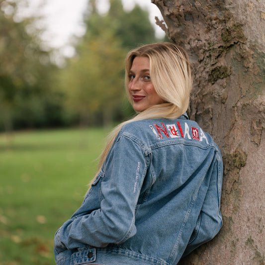 Custom College Denim Jacket