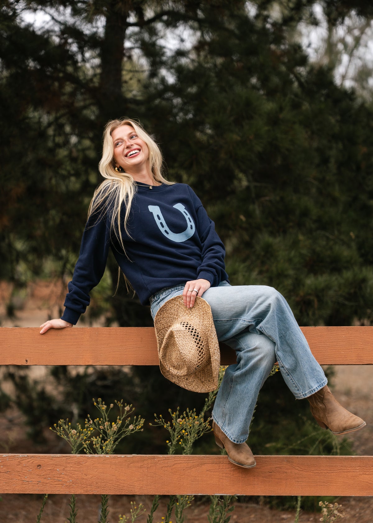 Custom Horseshoe Sweatshirt
