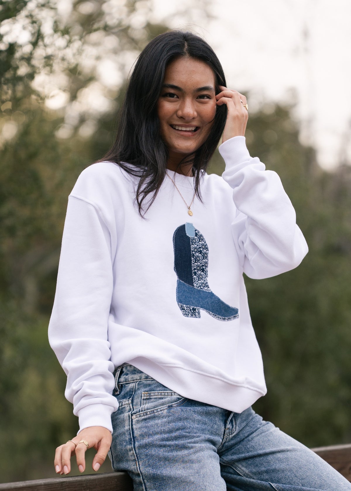 Custom Boot Sweatshirt